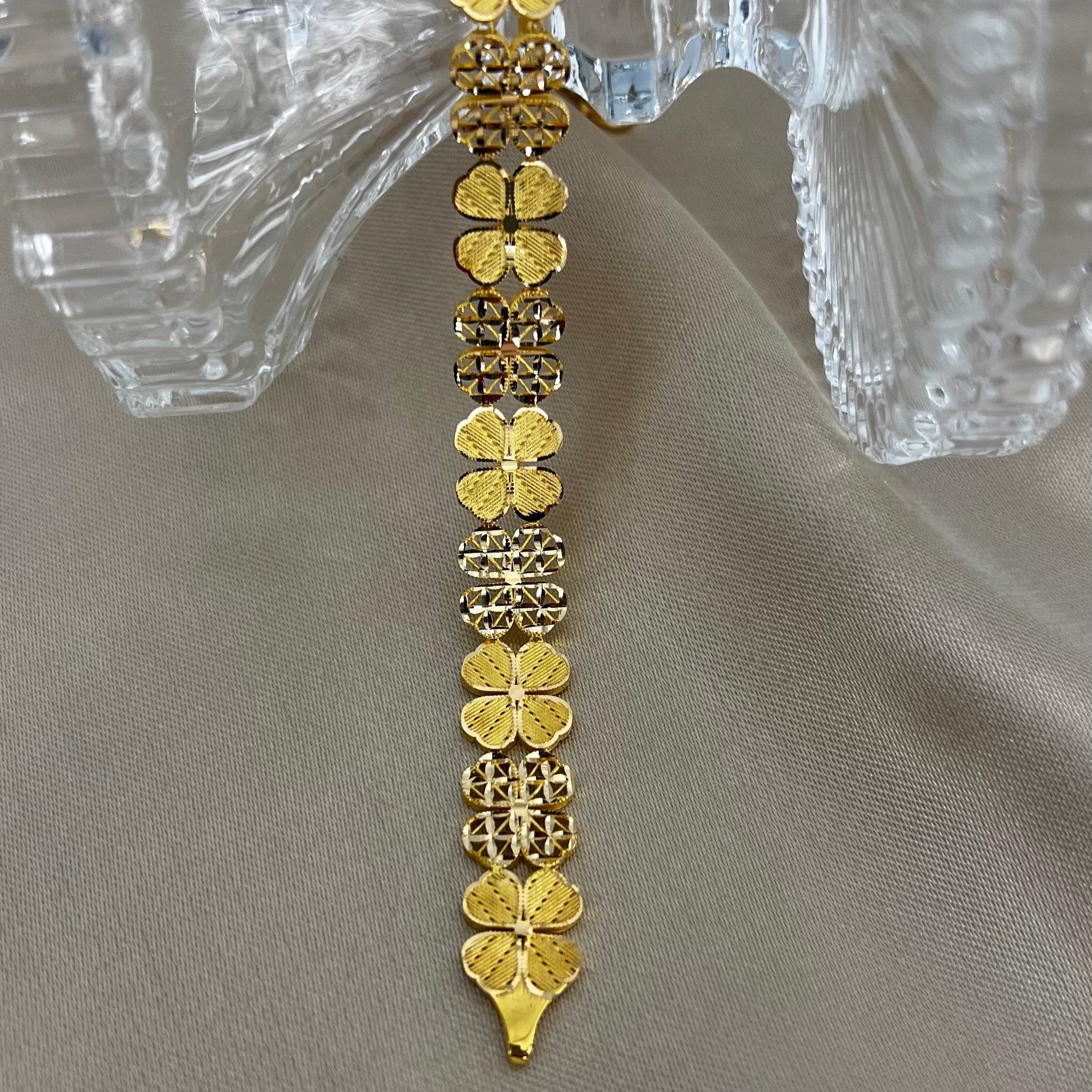 Kelebek X Yonca Bileklik