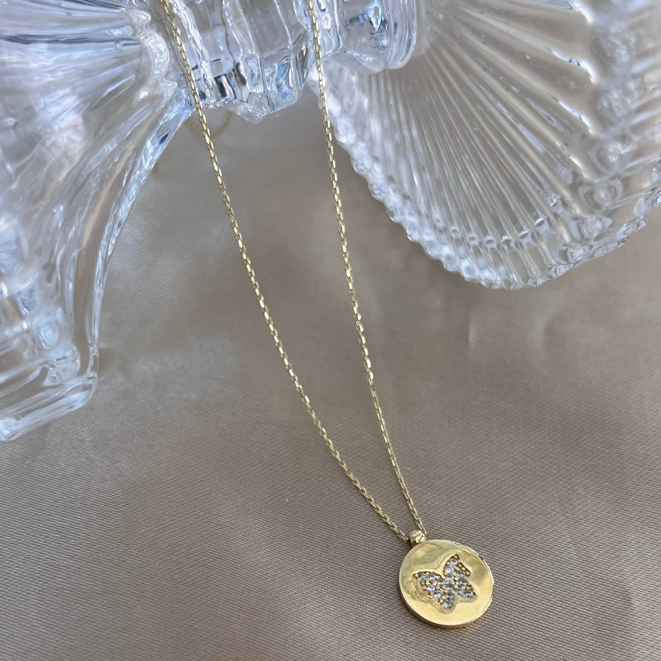 MİNİ X KELEBEK KOLYE