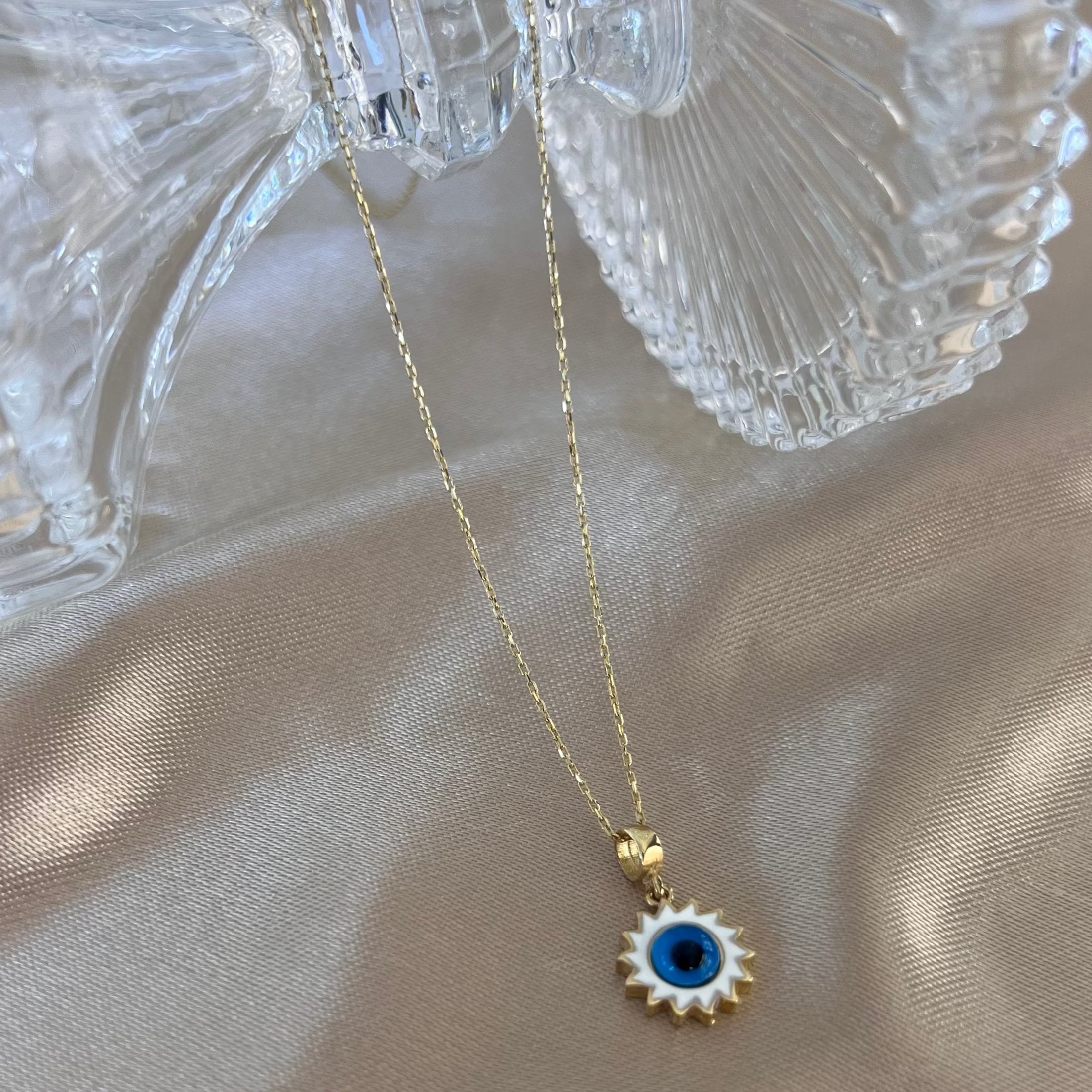 YILDIZ X NAZAR HAYALET KOLYE