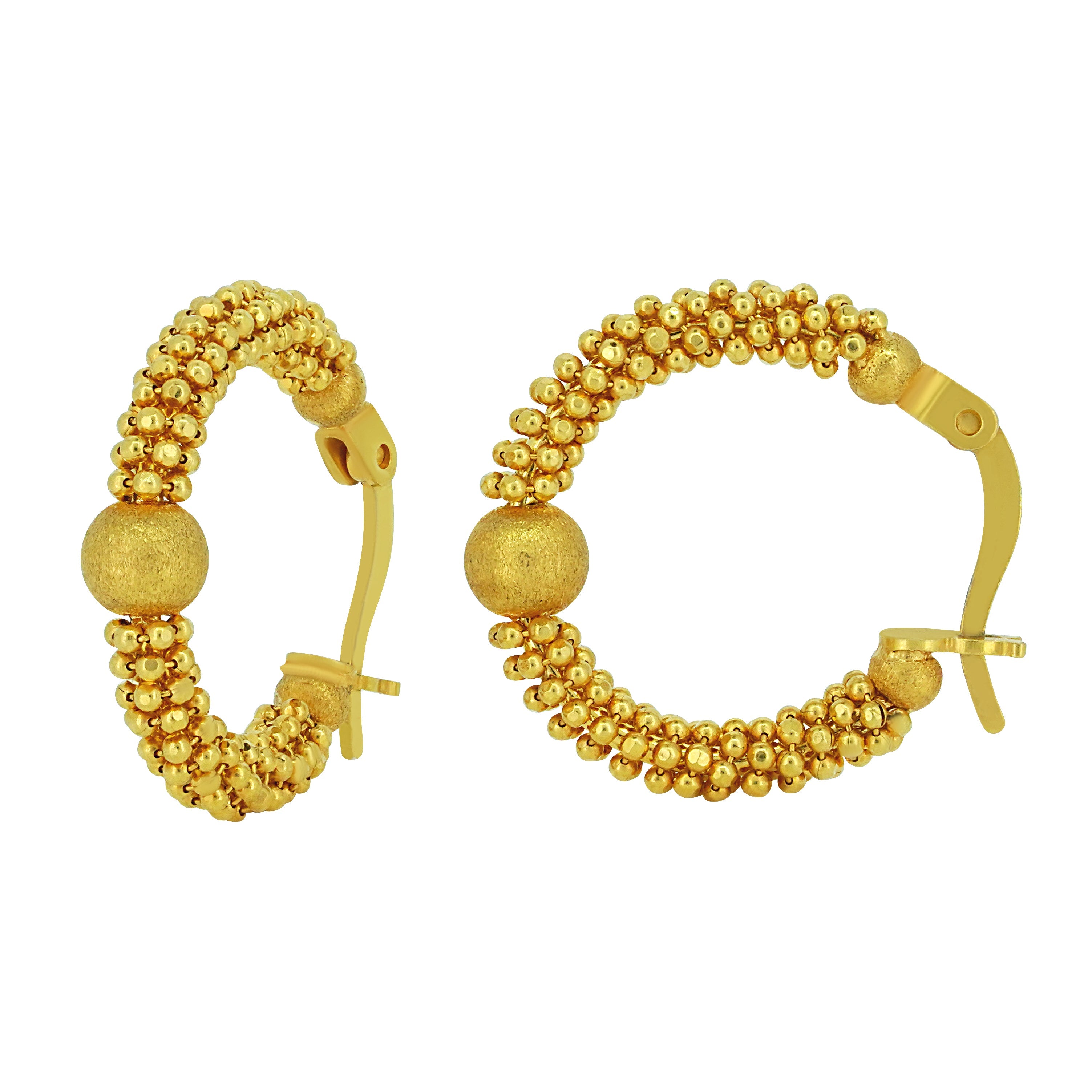 Tırnak Çakılı Kumlu Küpe