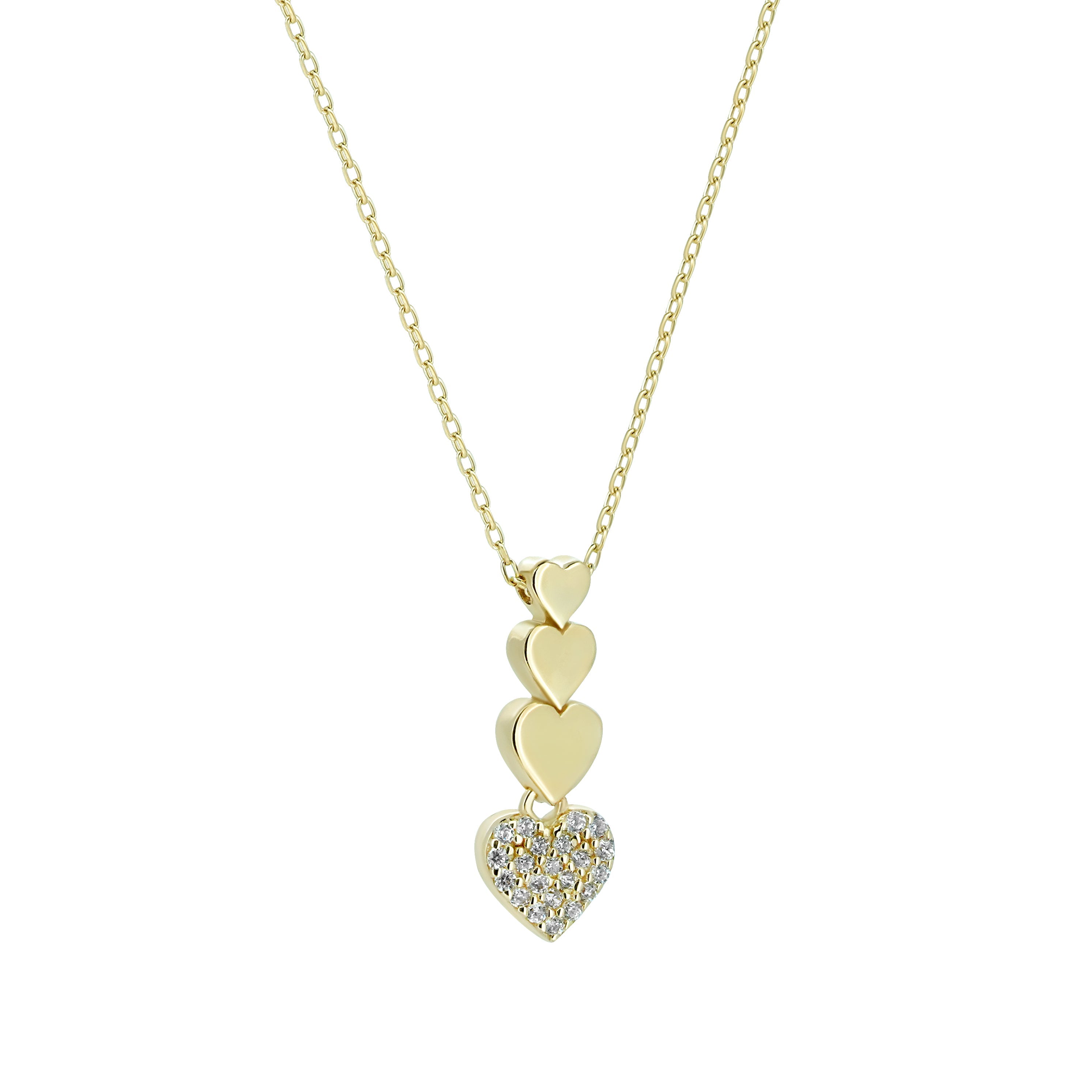 14K KALP KOLYE